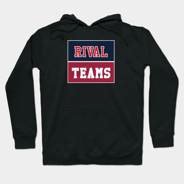 Rival Teams | Ole Miss vs Arkansas Hoodie by Rad Love